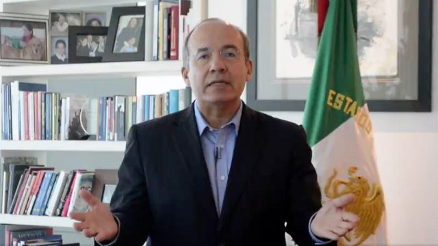 Contrae Covid-19 Felipe Calderón; López Obrador le desea pronta recuperación
