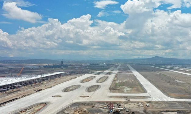 Tiene aeropuerto Felipe Ángeles un 62% de avance