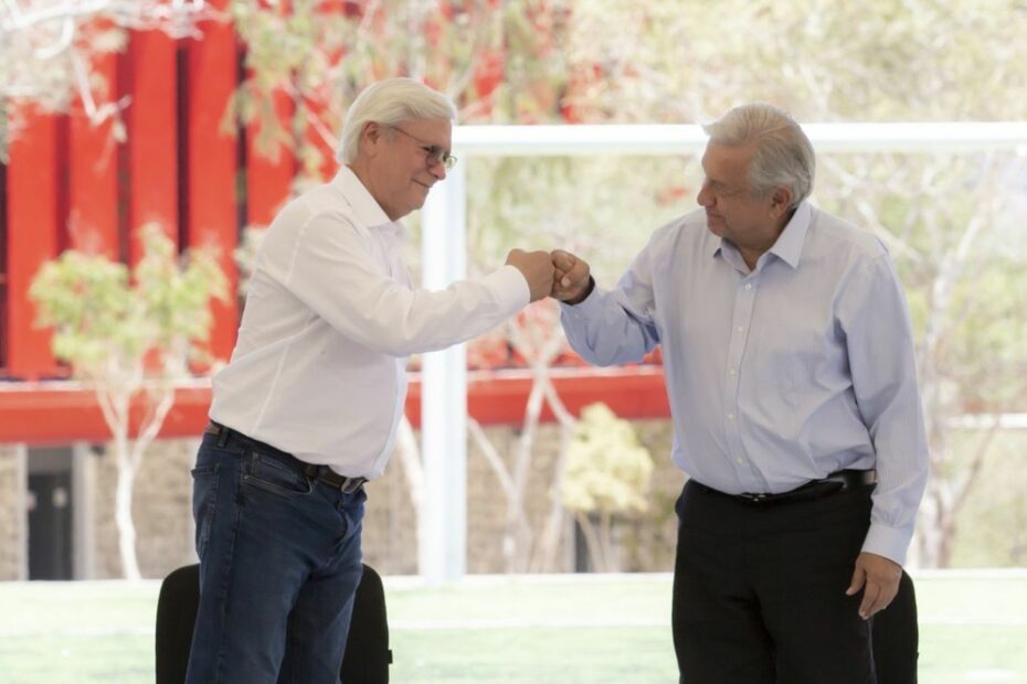 Celebra López Obrador gestión de Bonilla como gobernador de Baja California