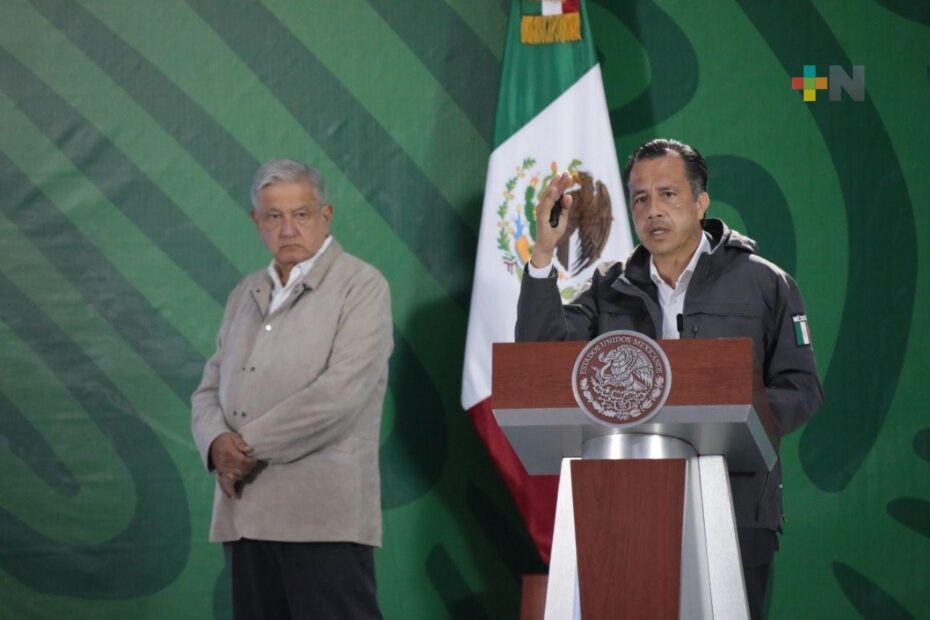 Otorga recursos ilimitados gobierno federal para damnificados de Veracruz
