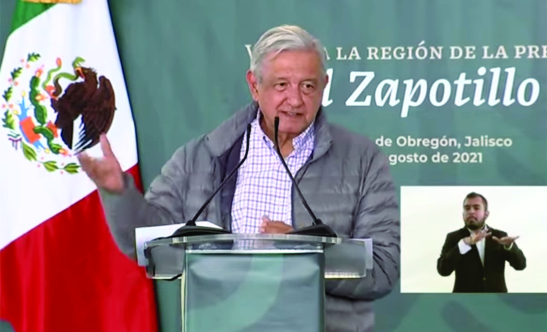 Presa El Zapotillo no va, si pobladores no quieren: AMLO