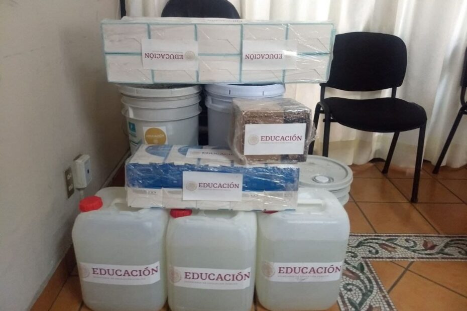 Alfaro reprocha “paquetote” anticovid enviado por SEP, para regreso a clases