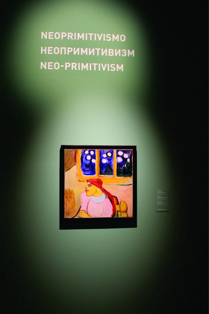 El neoprimitivismo ruso presente en la exposición Vanguardias en el arte ruso