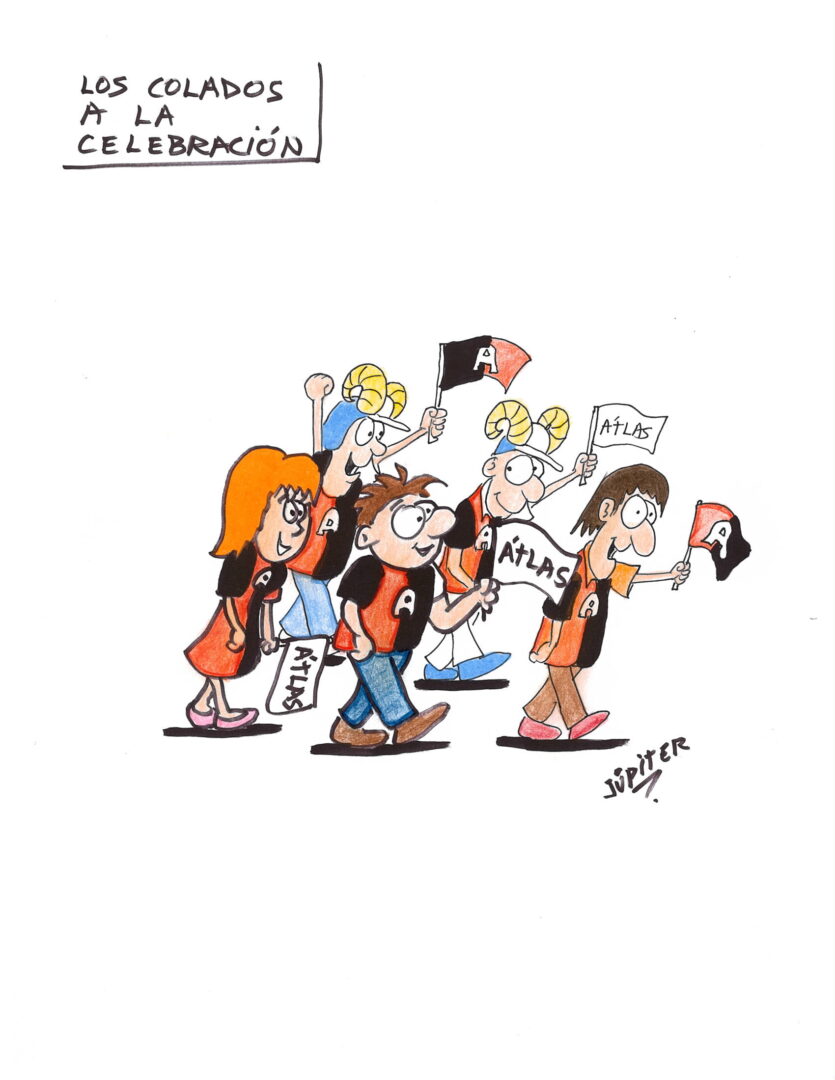 Los colados a la celebracion