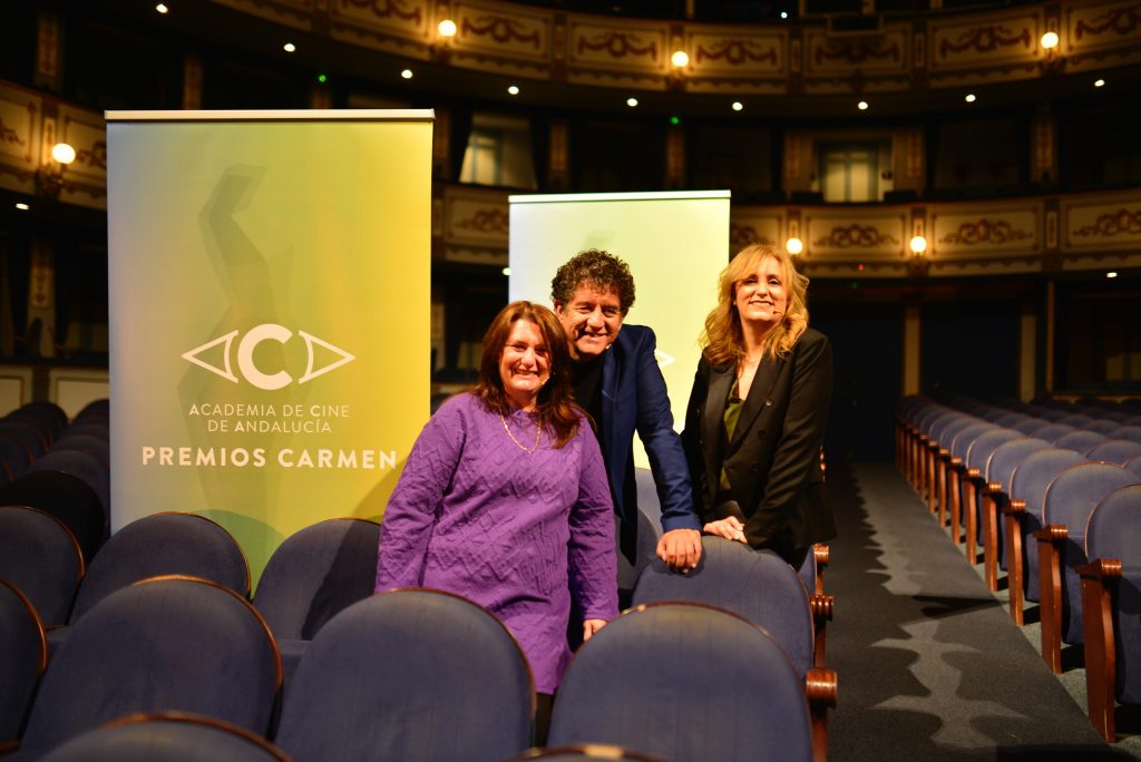 Todo listo en Málaga para la primera entrega de los Premios Carmen Academia de Cine de Andalucía