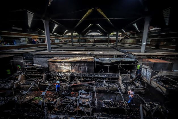 Fueron 426 locales los afectados tras el incendio en el mercado San Juan de Dios