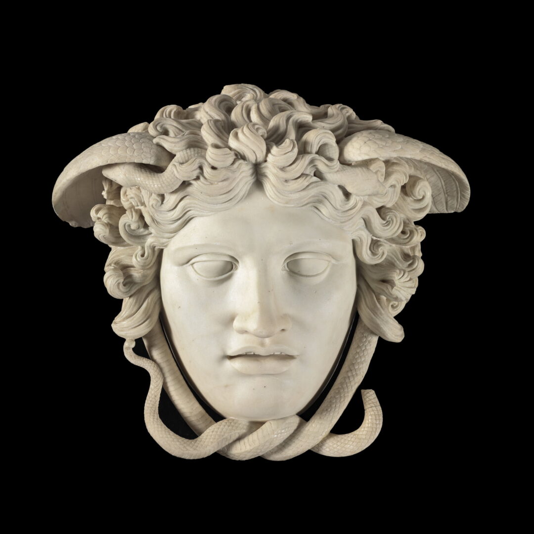 Medusa Anonimo italiano Marmol blanco Hacia 1770 – 1800