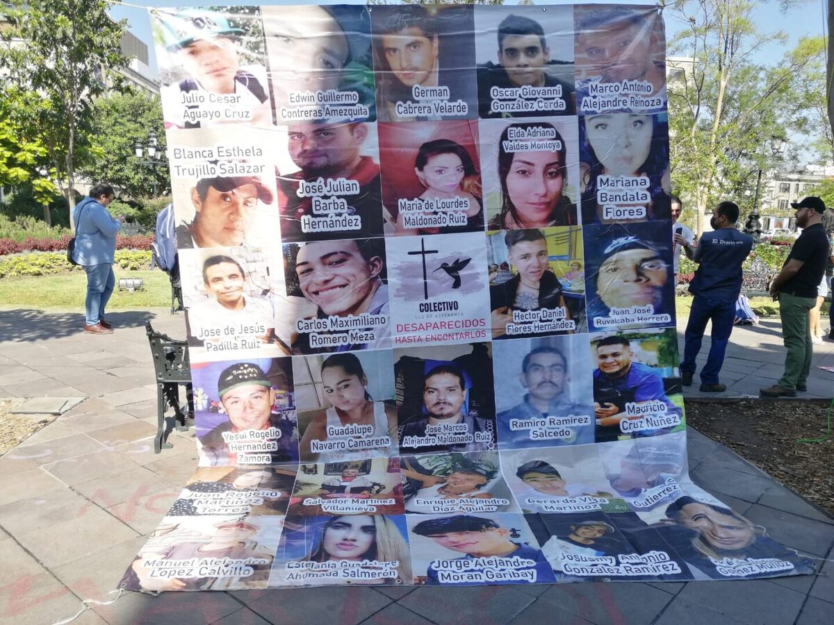 Lona de desaparecidos