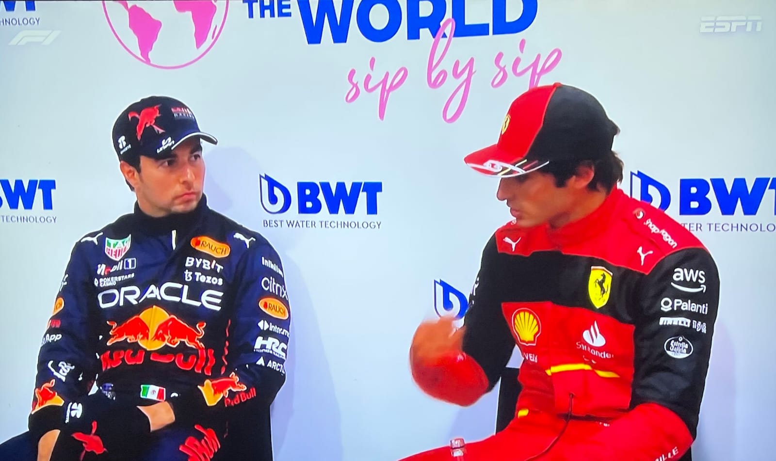 ¡Grande Checo Pérez! Es nombrado el piloto del día