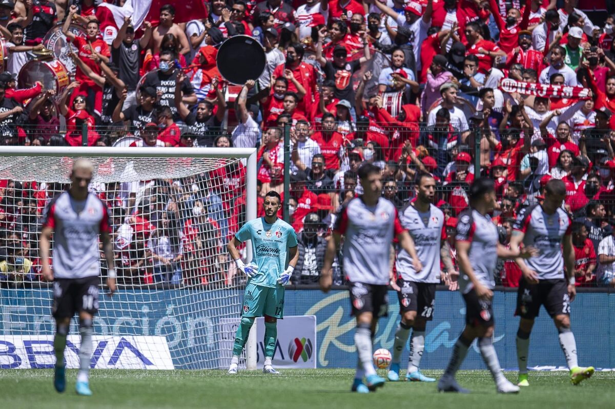 Toluca derrota al Atlas 3-2