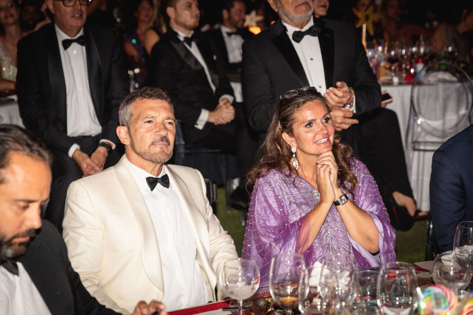 Antonio Banderas y Sandra Garcia Sanjuan Gala Starlite Porcelanosa 2022 2