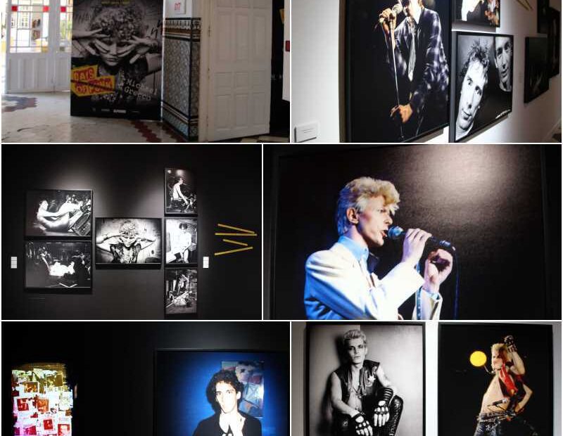 Un centenar de fotografías inéditas de la escena punk se exhiben en La Térmica