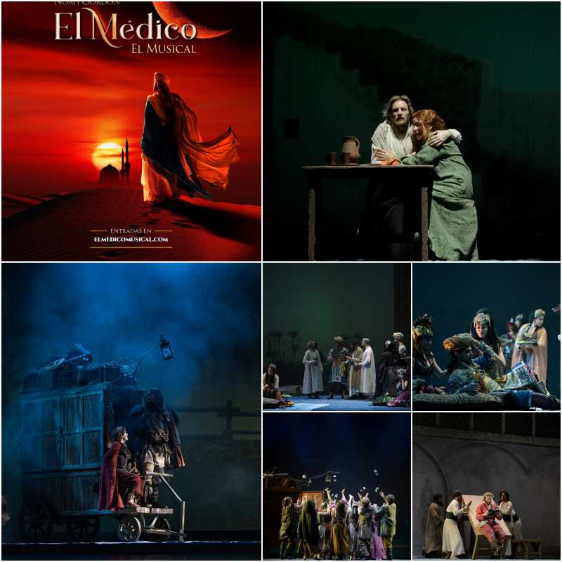 El musical El médico, triunfó durante  las catorce funciones que ofrecieron en Málaga