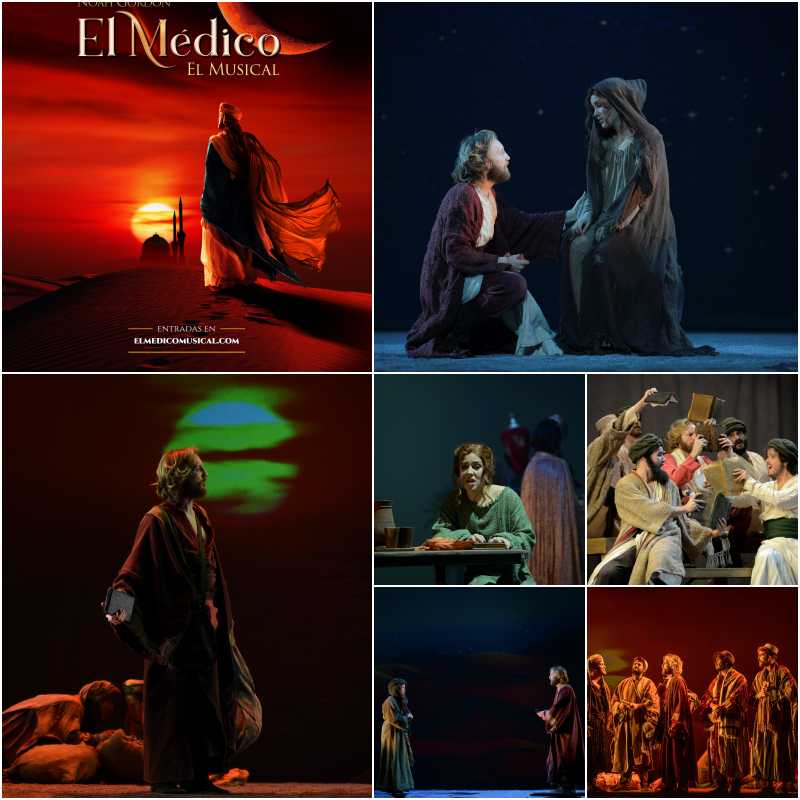 El musical El médico, triunfó durante  las catorce funciones que ofrecieron en Málaga