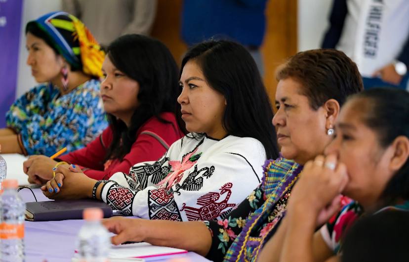 Capacitan mujeres indígenas contra violencia política