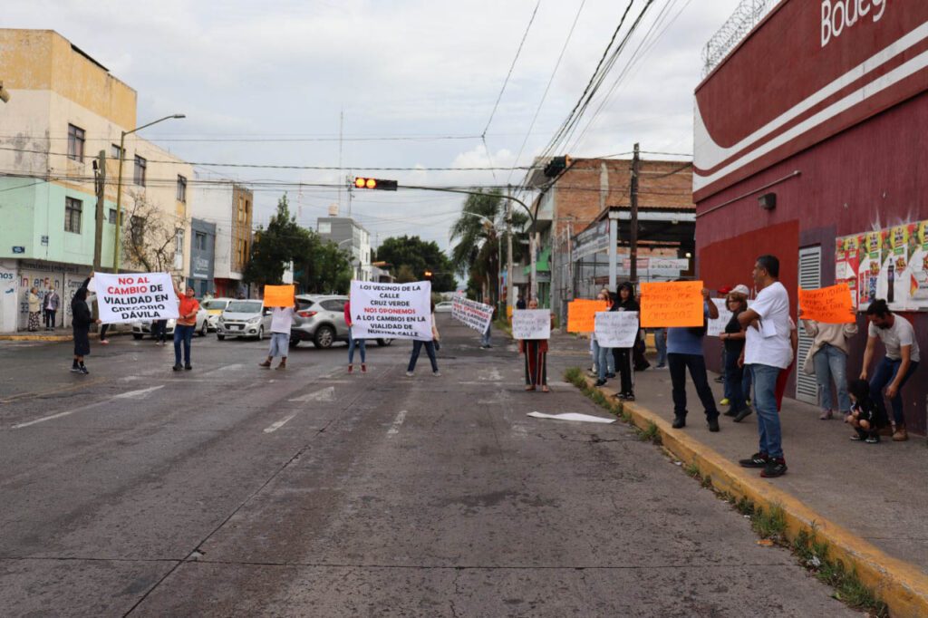 manifestación en Guadalajara