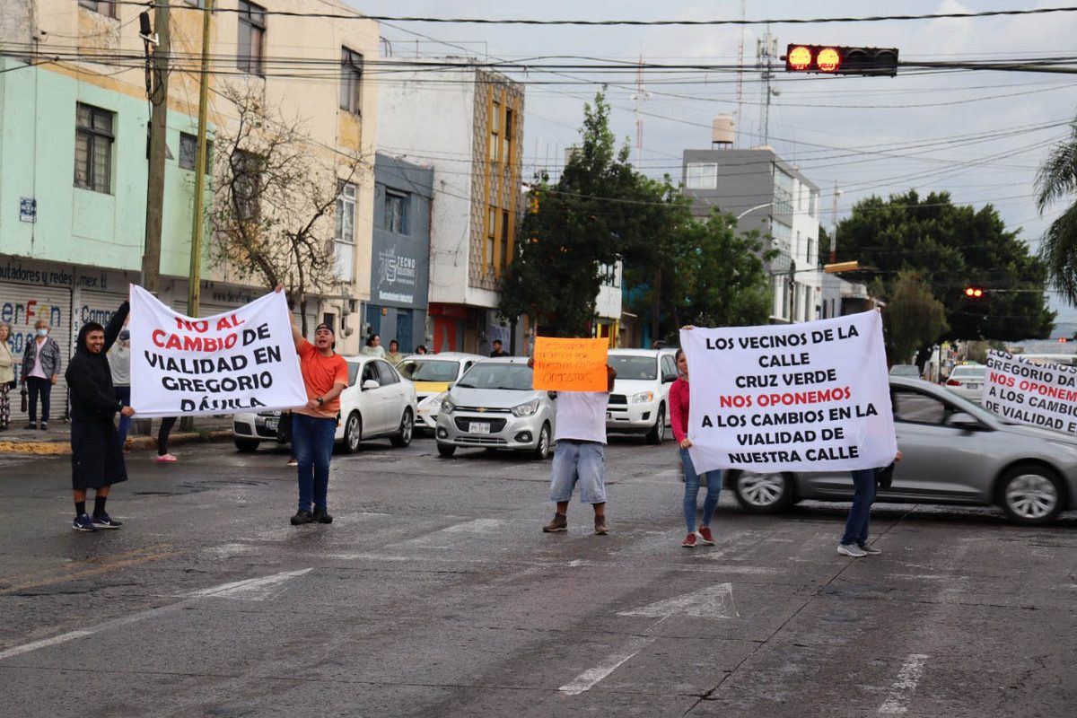 protestas en Guadalajara por obras