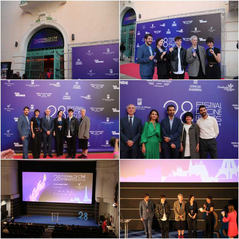 Inicio el  28 Festival de Cine Francés de Málaga con lleno absoluto en su inauguración