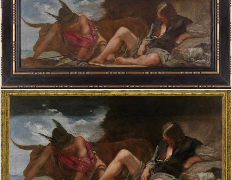 Enmarcando al Prado recupera el formato original de Mercurio y Argos de Velázquez
