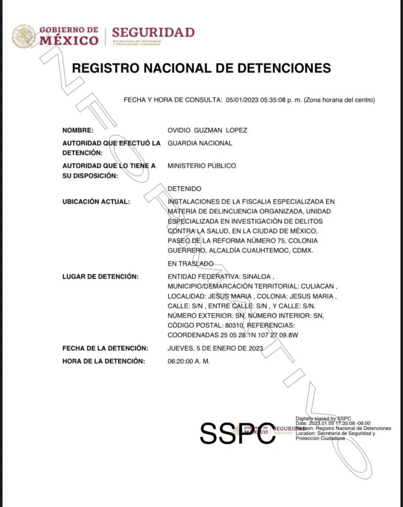 Instalan mesa permanente de seguridad en Jalisco por narcobloqueos en Culiacán Sinaloa