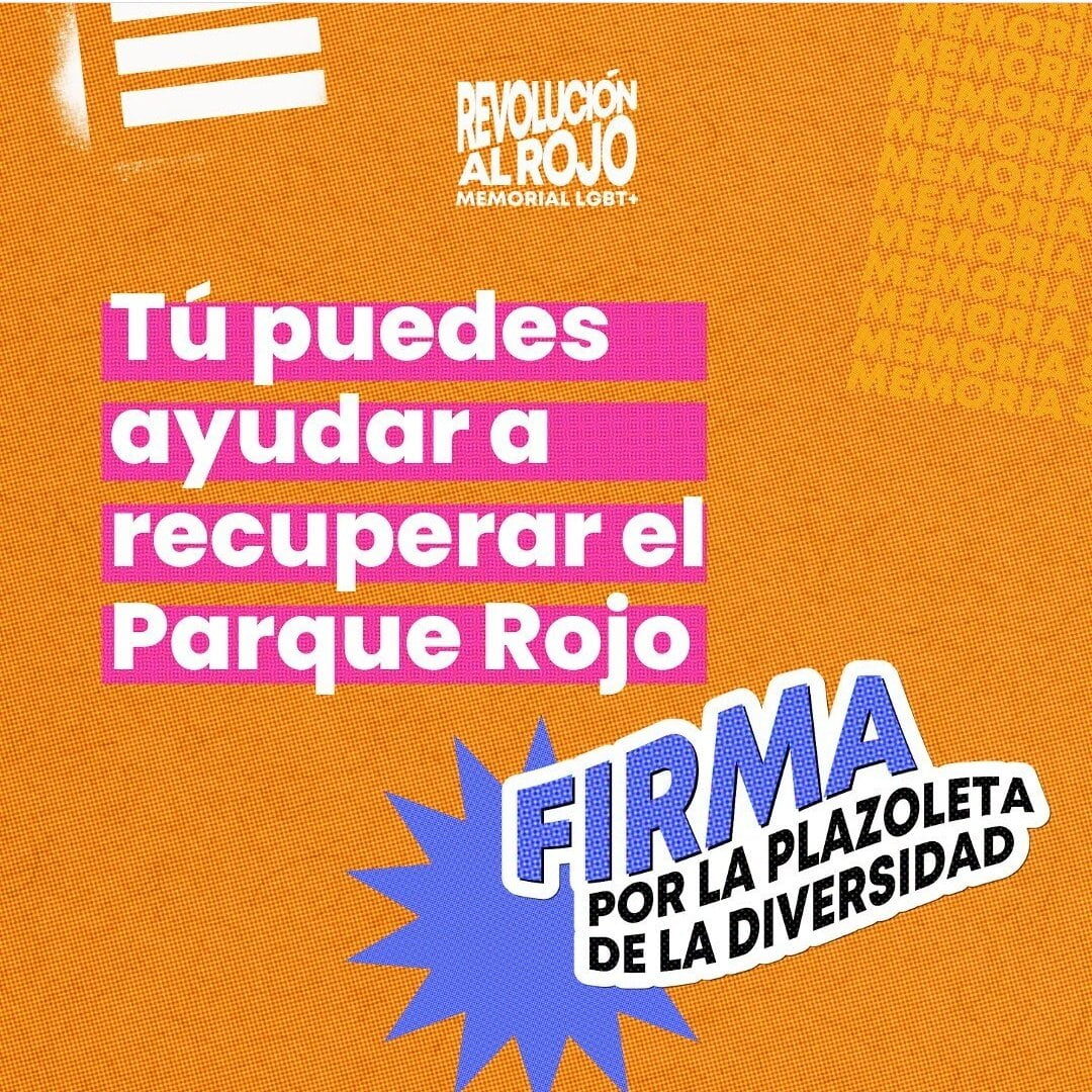 Pretenden cambiarle el nombre al Parque Rojo
