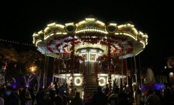 Jalisco y Guadalajara celebran con luces y carrusel 200 y 481 años respectivamente