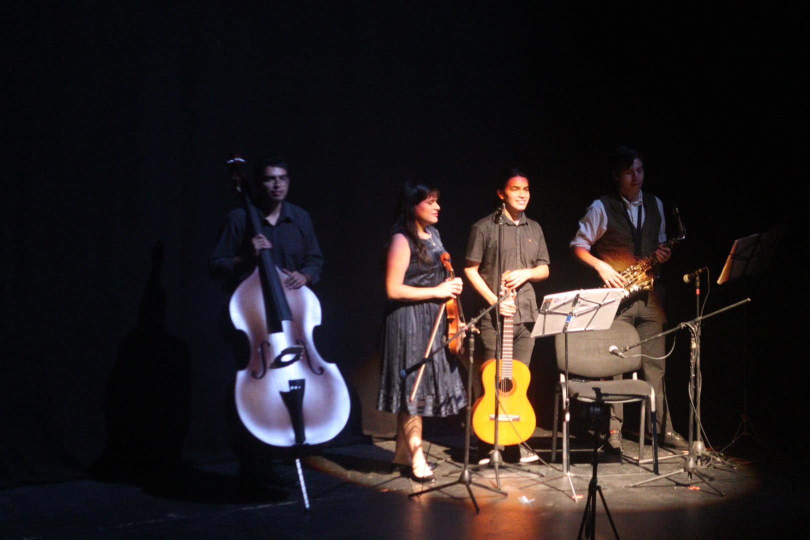 cuarteto en el palcco