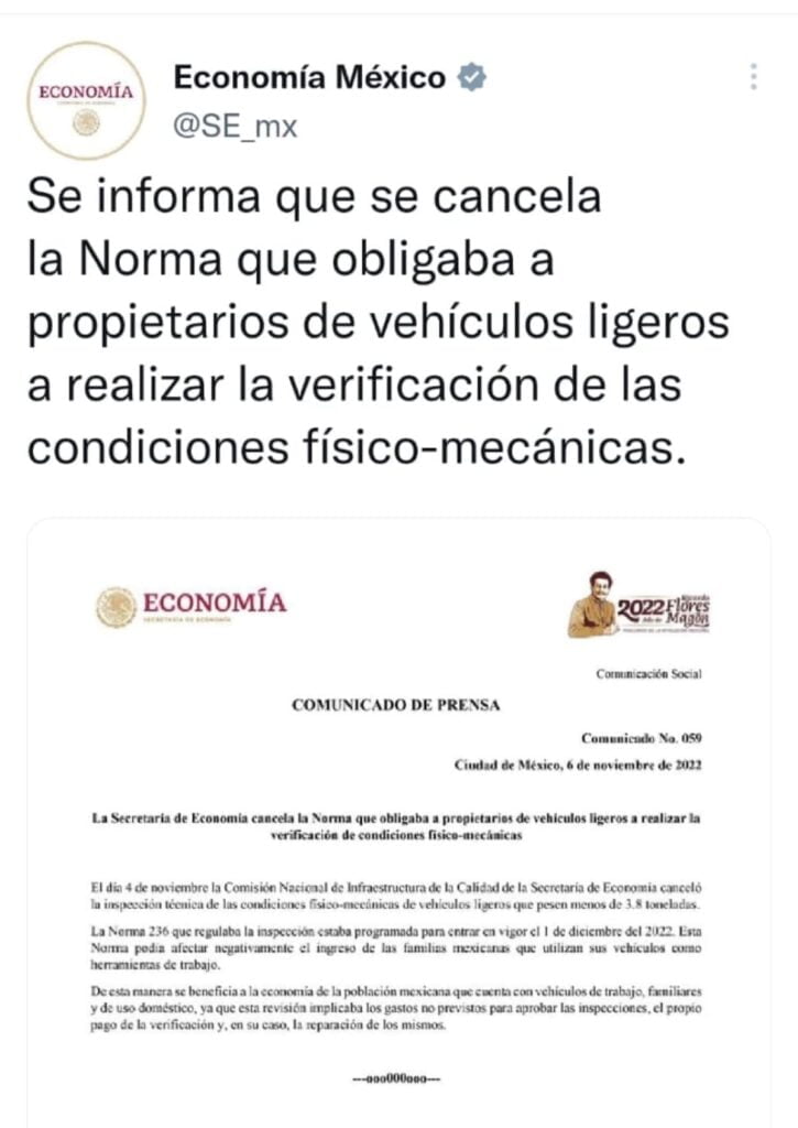 ATERVAC asegura que sólo existe un centro de Verificación Vehicular en Guadalajara con certificación ambiental