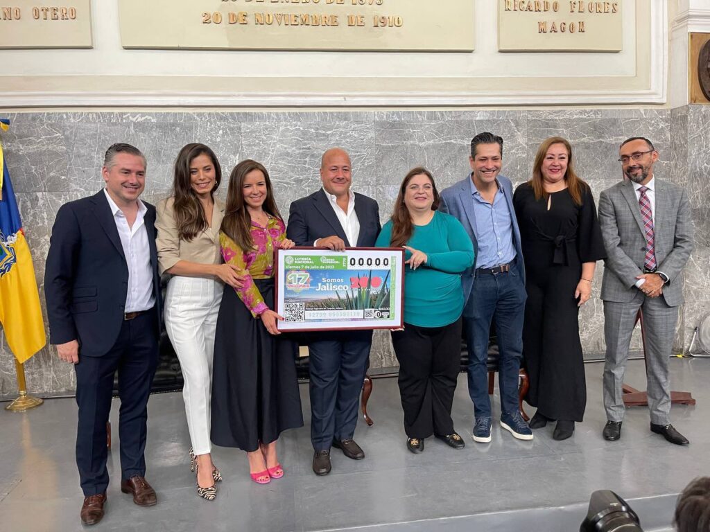 Lotería Nacional expide billete conmemorativo por los 200 años de la fundación de Jalisco