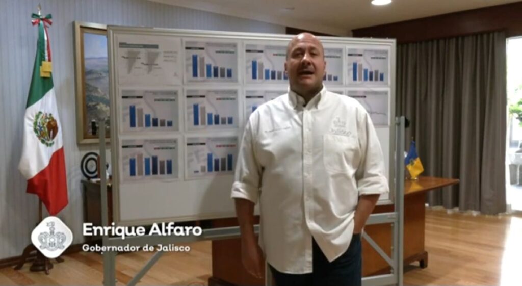Bajan delitos y homicidios en primer semestre del año en Jalisco: Alfaro