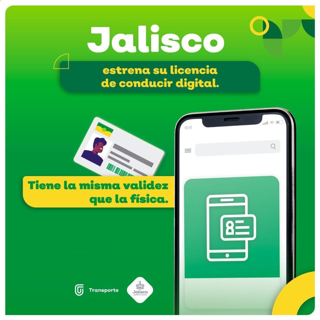 Ya está disponible app para obtener la licencia de conducir digital en Jalisco