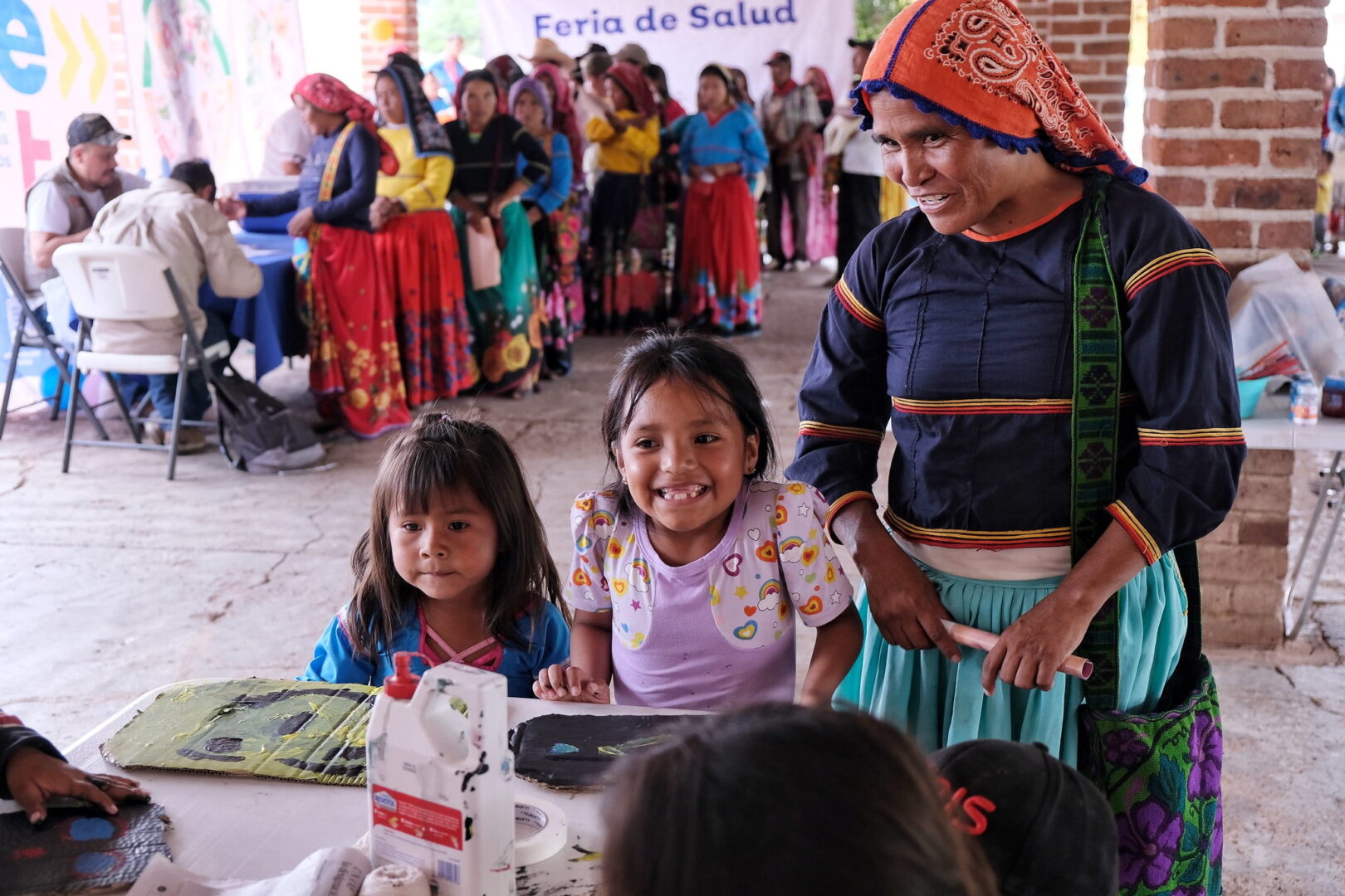Brigadas por la inclusión llegan a la población de pueblos originarios