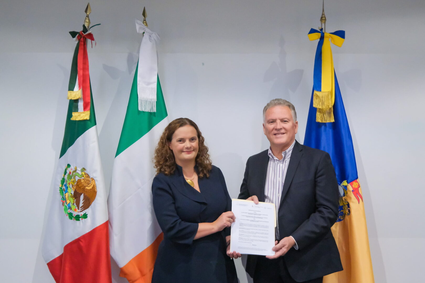 Suscriben Memorándum de Entendimiento entre Jalisco y Dublín