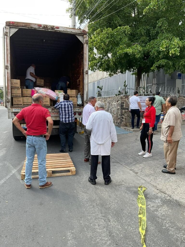 ISSSTE Jalisco envía más de dos toneladas de víveres a damnificados de Guerrero