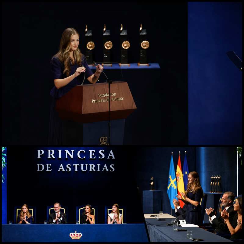 El Premio Princesa de Asturias 2023 tuvieron dos grandes protagonistas: Meryl Strep y Leonor de Borbón 