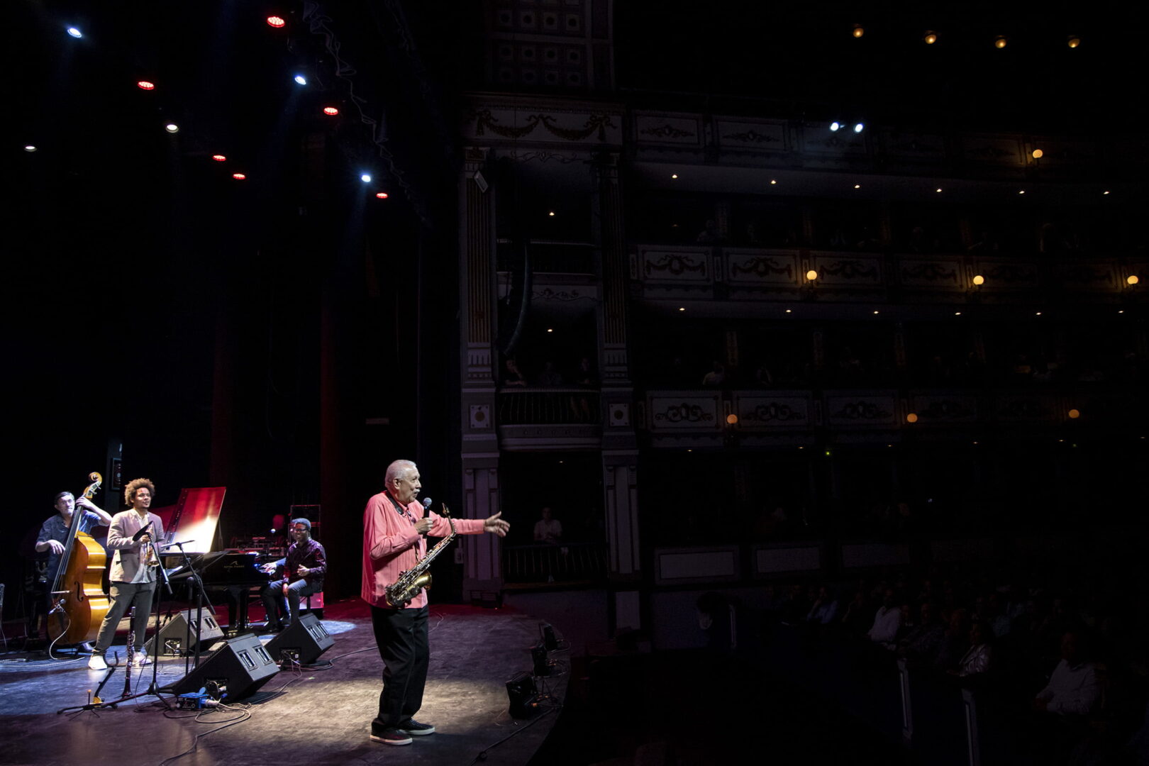 Paquito D´Rivera ganador de Grammy Latino ofreció excelente concierto en Málaga