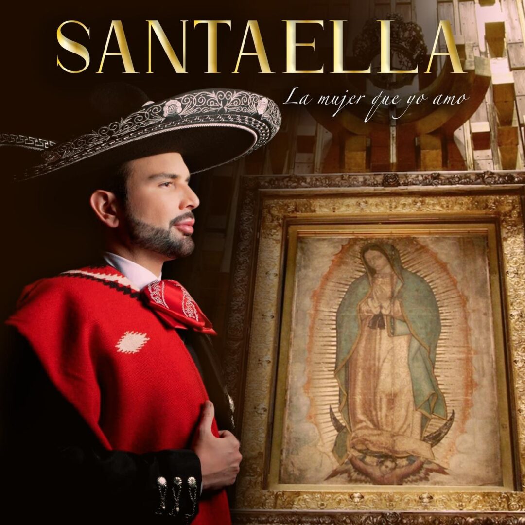 El cantante malagueño Santaella le vuelve a llevar mañanitas a la Guadalupana