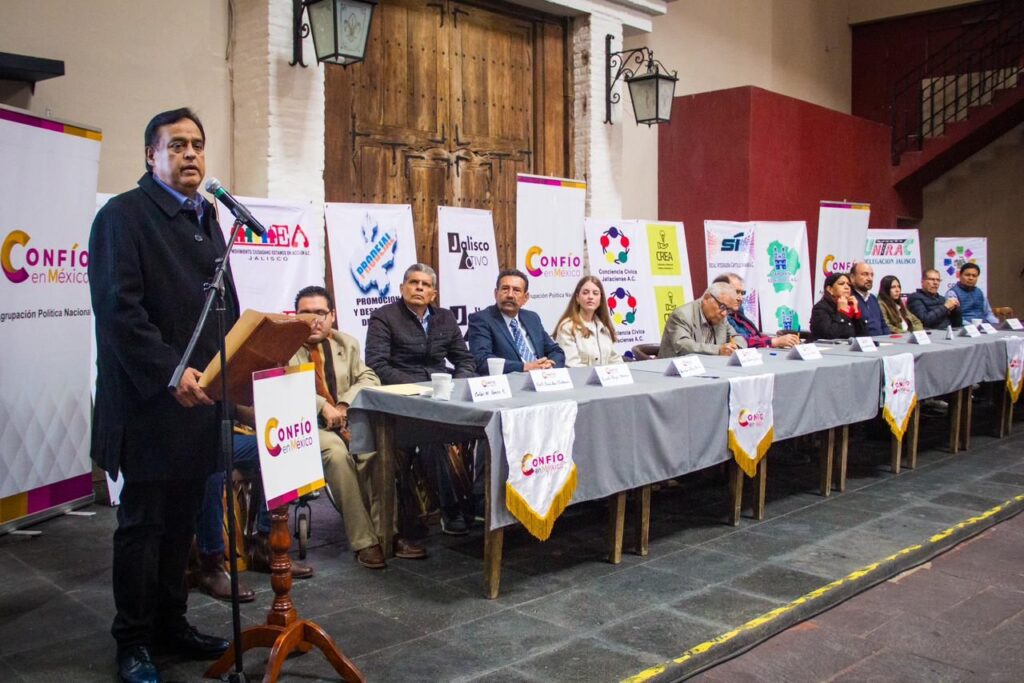 Confío en México llama al voto útil por Xóchitl Gálvez y Pablo Lemus
