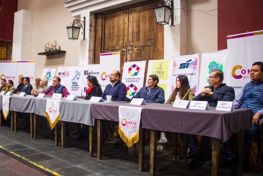 Confío en México llama al voto útil por Xóchitl Gálvez y Pablo Lemus