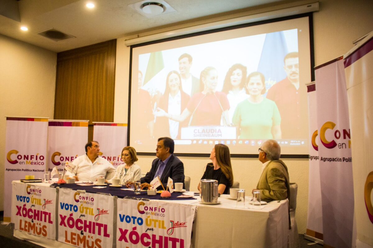 Defiende "Confío" su campaña en favor del voto útil, rechaza ilegalidad y exige respeto