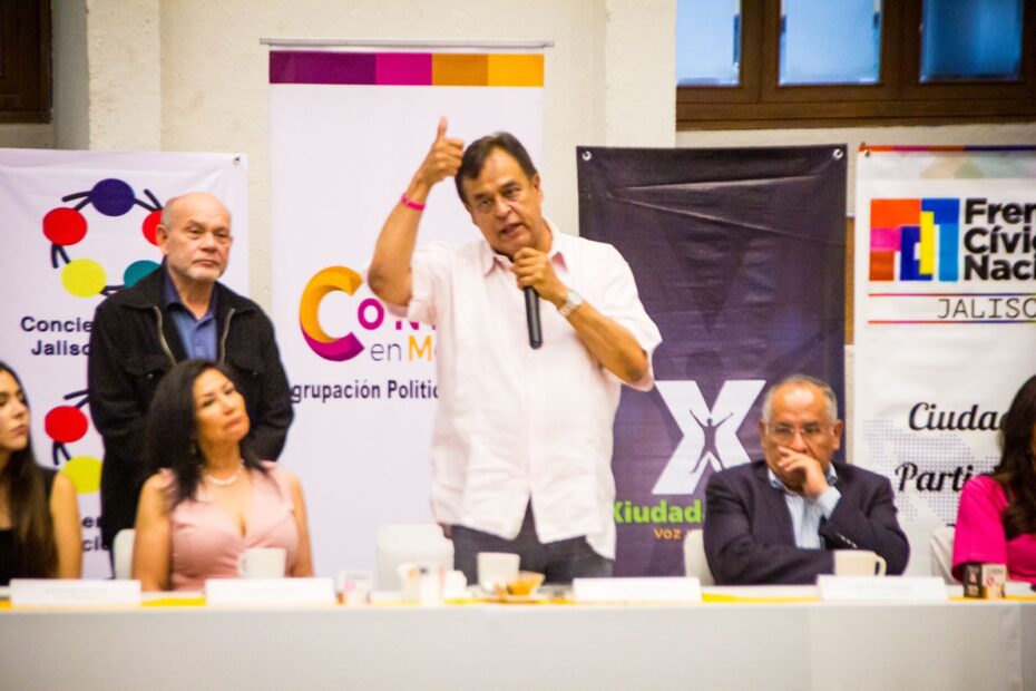 Más de 80 organizaciones civiles convocan al mitin del 19M en Jalisco