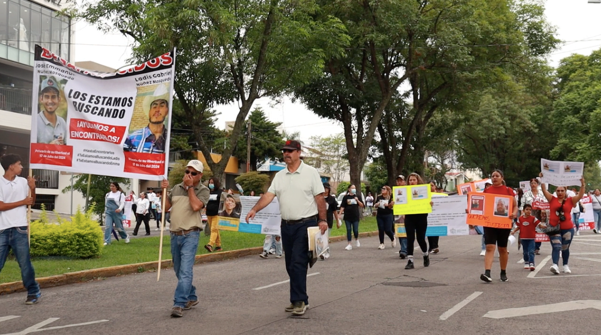 manifestacion desaparecidos