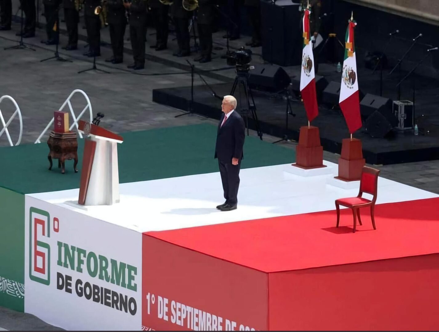Sexto y último informe de gobierno de López Obrador: “Me voy a jubilar con la conciencia tranquila y muy contento”
