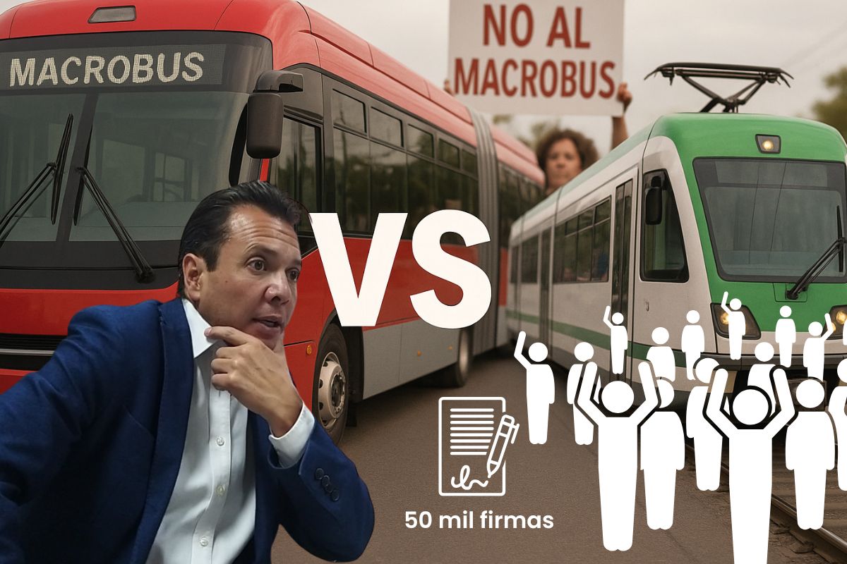 firmas contra el macrobus