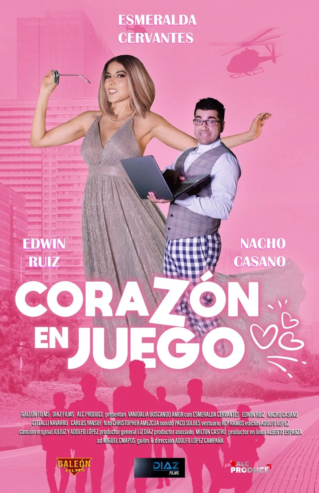 Poster corazon en juego liz diaz