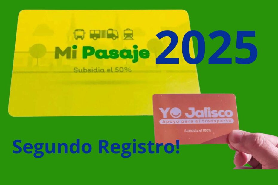 mi pasaje yo jalisco registro 2025