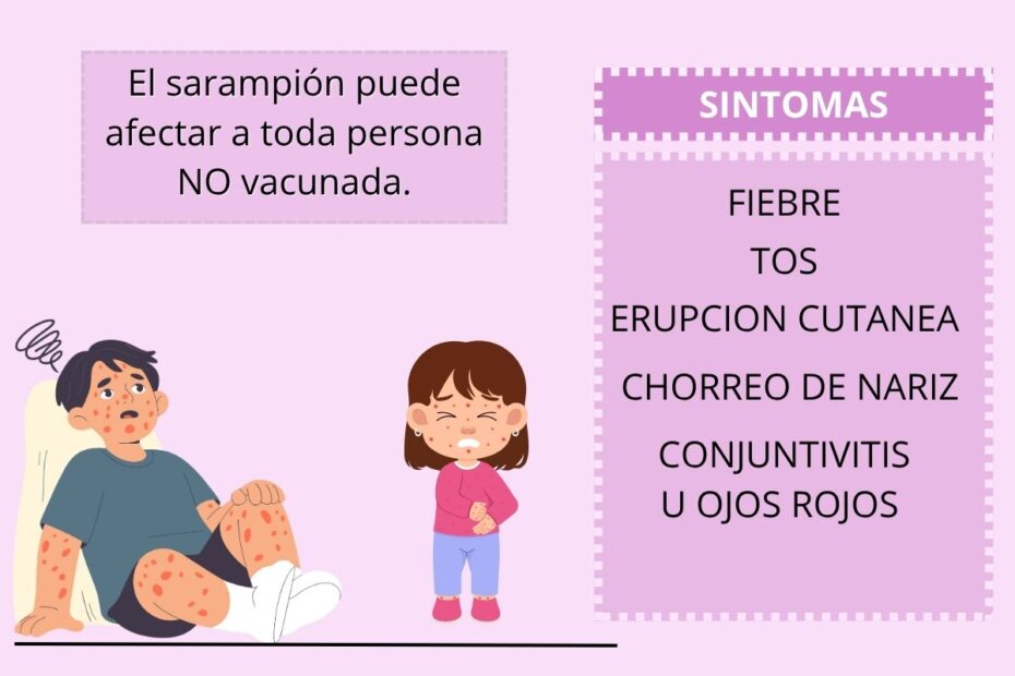 brote de sarampion