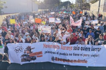 marcha contra el tarifazo guadalajara,