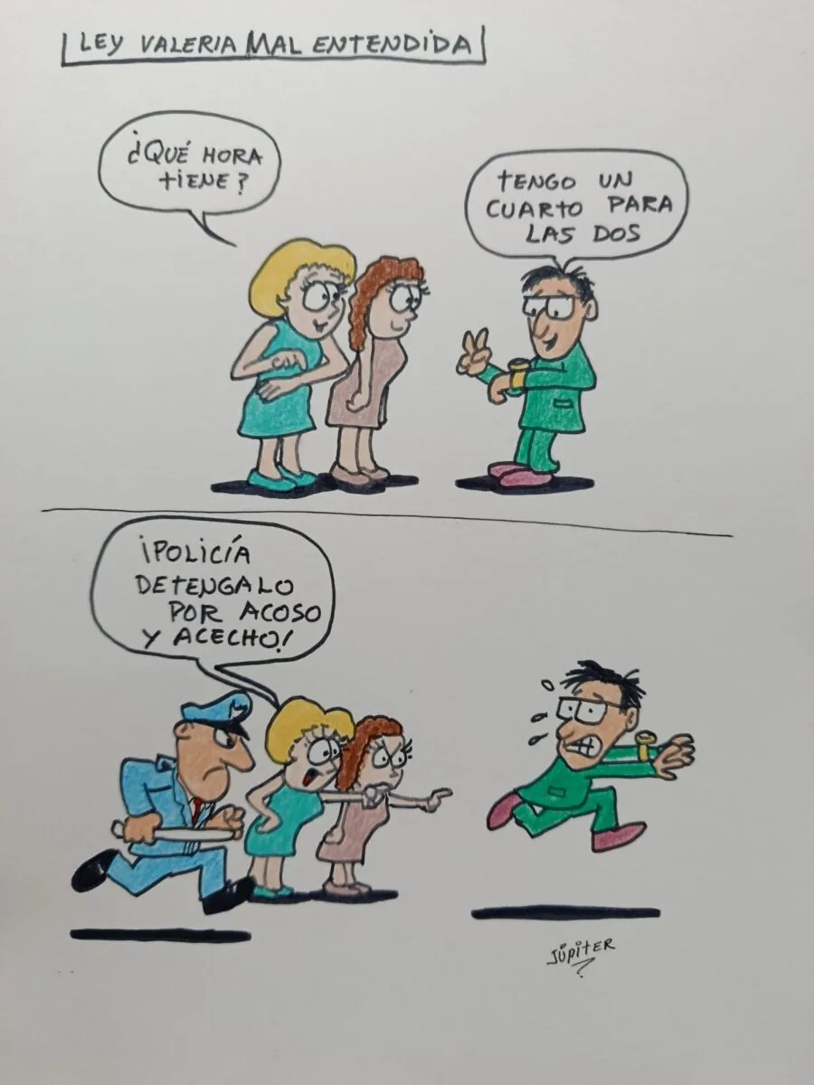 Ley Valeria mal entendida