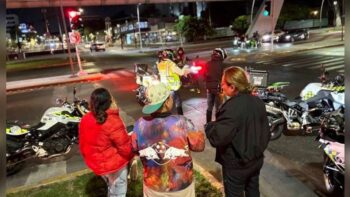 Blindan calles de la ZMG con mil elementos ante rodadas del terror en Halloween